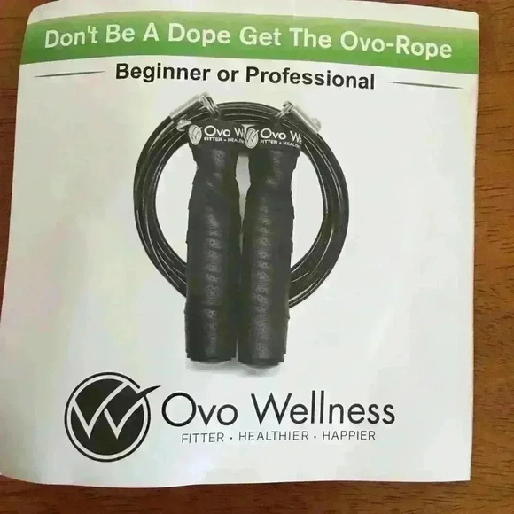 💜Jump Rope Adjustable Speed Fitness NWT - Picture 5 of 5